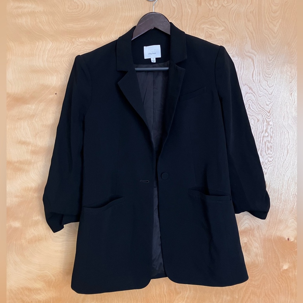 Cinq a Sept Crepe Khloe Blazer
